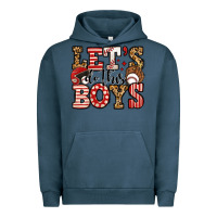 Pigment Midnight Navy let's do this boys baseball Urban Hoodie - Jasminsmagicworld