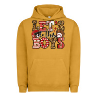 Pigment Peanut Butter let's do this boys baseball Urban Hoodie - Jasminsmagicworld