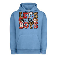 Pigment Pebble Blue let's do this boys baseball Urban Hoodie - Jasminsmagicworld