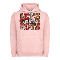 Pigment Salmon let's do this boys baseball Urban Hoodie - Jasminsmagicworld