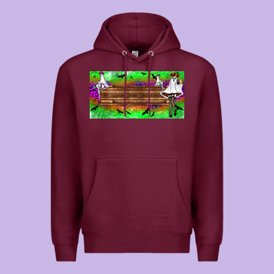 Custom Name Freak Ghosts License Plate Premium Hoodie Designed By Bundleandbundleshop