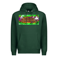 Sports Green custom name freak ghosts license plate Premium Hoodie - BundleAndBundleShop