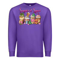 Purple sugar and spice pink gingerbread coffee cups Premium Sweatshirt - Zillion Design Studio