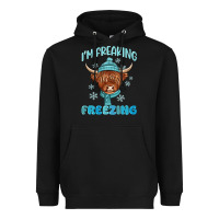 I'm Freaking Freezing Heavyweight Hoodie | Teevron
