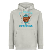 Moon Dust i'm freaking freezing Heavyweight Hoodie - MaliasSmallBusiness