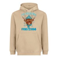 Mushroom i'm freaking freezing Heavyweight Hoodie - MaliasSmallBusiness