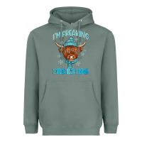 Sage i'm freaking freezing Heavyweight Hoodie - MaliasSmallBusiness