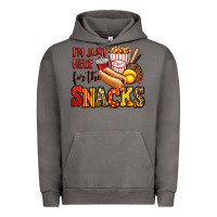 Pigment Tornado i'm just here for the snacks softball Urban Hoodie - Jasminsmagicworld