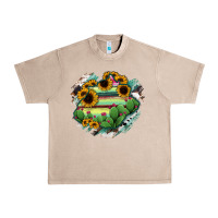 French Oak Aguascalientes State Of Mexico Map Urban Heavy Tee - RanaPortraitStore