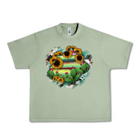 Oil Green Aguascalientes State Of Mexico Map Urban Heavy Tee - RanaPortraitStore