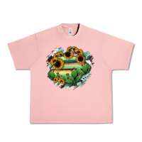 Salmon Aguascalientes State Of Mexico Map Urban Heavy Tee - RanaPortraitStore