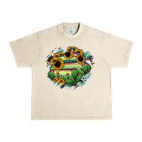 Sandshell Aguascalientes State Of Mexico Map Urban Heavy Tee - RanaPortraitStore