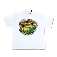 White Aguascalientes State Of Mexico Map Urban Heavy Tee - RanaPortraitStore