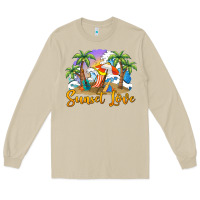 Mushroom sunset love Long Sleeve Tee - BarkalooDesign