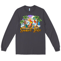 Smoke sunset love Long Sleeve Tee - BarkalooDesign