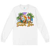 White sunset love Long Sleeve Tee - BarkalooDesign
