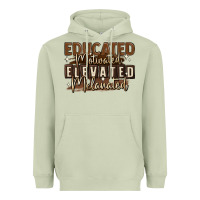 Matcha educated motivated elevated melanated Heavyweight Hoodie - MaliasSmallBusiness
