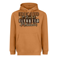 Meerkat educated motivated elevated melanated Heavyweight Hoodie - MaliasSmallBusiness