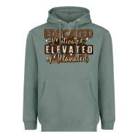 Sage educated motivated elevated melanated Heavyweight Hoodie - MaliasSmallBusiness