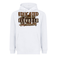 White educated motivated elevated melanated Heavyweight Hoodie - MaliasSmallBusiness