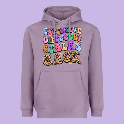 Heavyweight Hoodie expensive diffucult and talks back