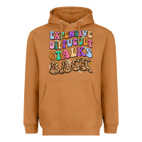 Meerkat expensive diffucult and talks back Heavyweight Hoodie - MaliasSmallBusiness