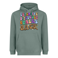 Sage expensive diffucult and talks back Heavyweight Hoodie - MaliasSmallBusiness