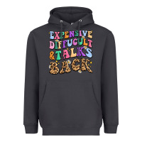 Smoke expensive diffucult and talks back Heavyweight Hoodie - MaliasSmallBusiness