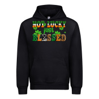 Black not lucky just blessed Urban Hoodie - AdoDesignShop