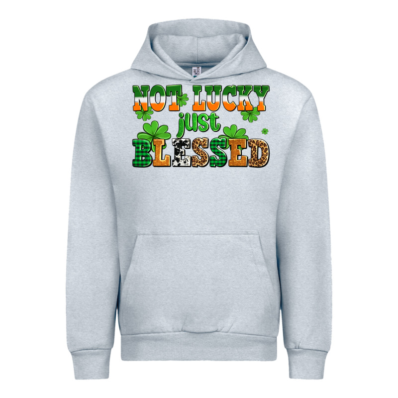 Not Lucky Just Blessed Urban Hoodie by AdoDesignShop | Teevron