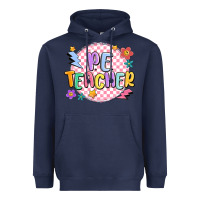 Navy pe teacher Heavyweight Hoodie - MaliasSmallBusiness