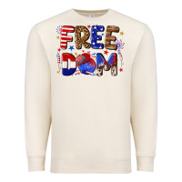 Sandshell fourth of july freedom Premium Sweatshirt - texasbilliewilder