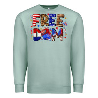 Seafoam fourth of july freedom Premium Sweatshirt - texasbilliewilder