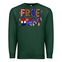 Sports Green fourth of july freedom Premium Sweatshirt - texasbilliewilder