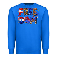 True Royal fourth of july freedom Premium Sweatshirt - texasbilliewilder