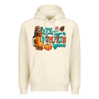 Sandshell my blood type is pumpkin spice Premium Hoodie - AdoDesignShop