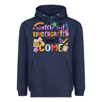 Navy watch out kindergarten here i come Heavyweight Hoodie - MaliasSmallBusiness