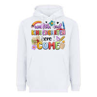 White watch out kindergarten here i come Heavyweight Hoodie - MaliasSmallBusiness