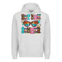 Dove Grey hot mom summer Premium Hoodie - AdoDesignShop