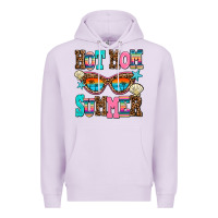 Lilac hot mom summer Premium Hoodie - AdoDesignShop