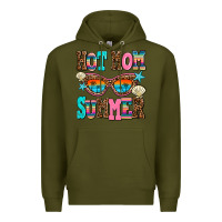 Army Green hot mom summer Premium Hoodie - AdoDesignShop