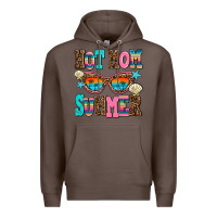 Coffee hot mom summer Premium Hoodie - AdoDesignShop
