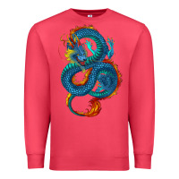 Cardinal blue dragon Premium Sweatshirt - RanaPortraitStore
