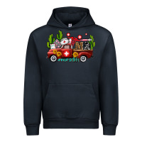 Navy ma medical assistant nurse truck with cactus and sunflowers Urban Hoodie - AdoDesignShop