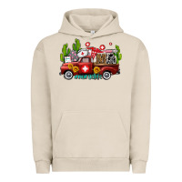 Pigment French Oak ma medical assistant nurse truck with cactus and sunflowers Urban Hoodie - AdoDesignShop