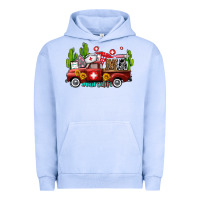 Pigment Grape Ice ma medical assistant nurse truck with cactus and sunflowers Urban Hoodie - AdoDesignShop