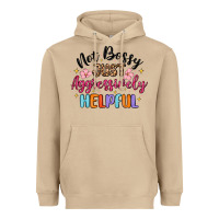 Mushroom not bossy just aggressively helpful Heavyweight Hoodie - MaliasSmallBusiness
