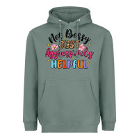 Sage not bossy just aggressively helpful Heavyweight Hoodie - MaliasSmallBusiness