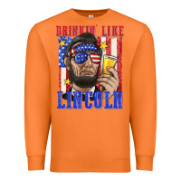 Carrot drinking like lincoln Premium Sweatshirt - texasbilliewilder