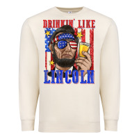 Sandshell drinking like lincoln Premium Sweatshirt - texasbilliewilder